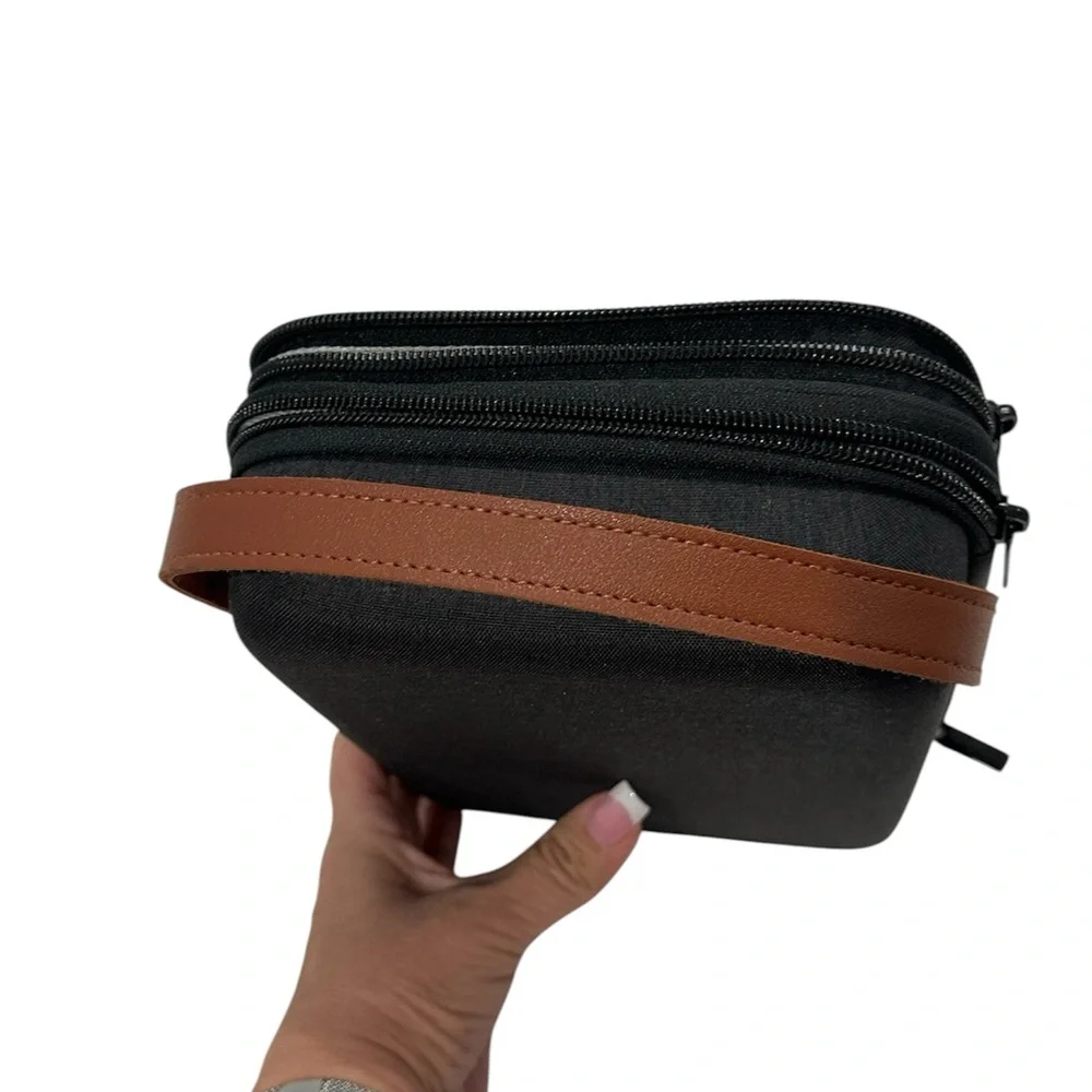 Luxtude Black Travel Hard Case for Electronics Accessories